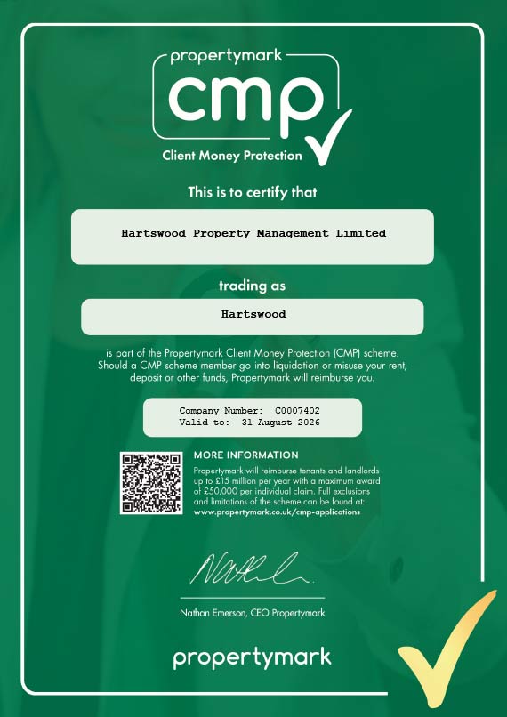 Client Money protection Certificate